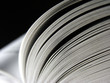 Book. Macro image.