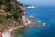 View Above Beach In Portoferraio, Elba Island View Above Beach In Portoferraio, Elba Island