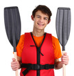 Guy with oars