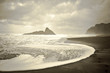 Karekare Beach in New Zealand