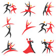 Vektor: Dance_ballet_icons Dance_ballet_icons