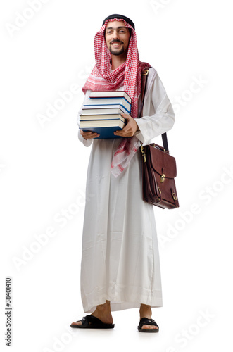 Photo: Diversity concept with young arab Diversity concept with young arab
