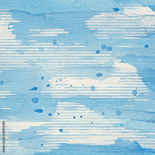 Photo: Watercolor background Watercolor background