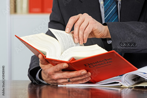 Photo: lawyer at work lawyer at work