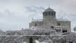 Cathedral in winter, St. Vladimir's Cathedral, Ukraine Cathedral in winter, St. Vladimir's Cathedral, Ukraine