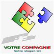 Logo entreprise puzzle