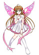 Cartoon illustration of a pixie