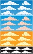 Vector: Clouds Clouds