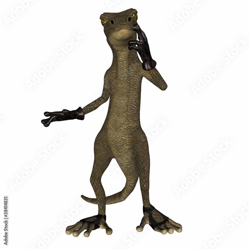 Illustration: Salamander the Villain Salamander the Villain