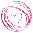 Herz, Band, Kreis