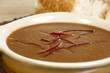 close up oxtail soup