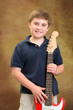 Photo: Portrait of Boy with Guitar Portrait of Boy with Guitar