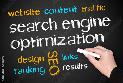 Illustration: Search Engine Optimization - SEO Search Engine Optimization - SEO
