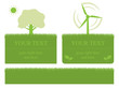 Vektor Set (3) *** Natur Windrad