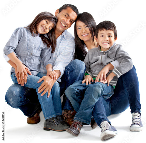 Photo: Latinamerican family Latinamerican family