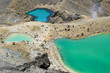 Emerald Lakes in the Tongariro Alpine Crossing, New Zealand Emerald Lakes in the Tongariro Alpine Crossing, New Zealand