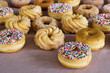 lots of doughnuts