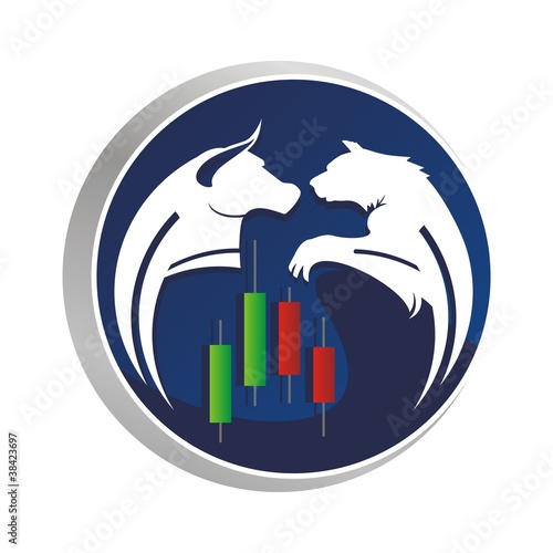 Vektor: trading logo trading logo