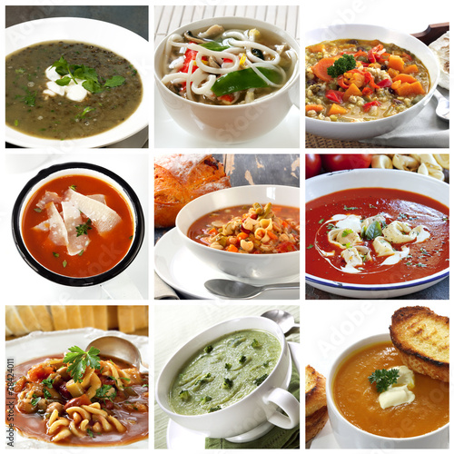 Photo: Soups Collage Soups Collage