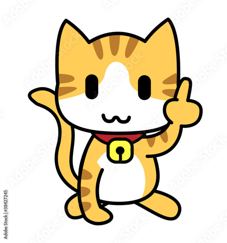 Illustration: Cat-Forefinger Cat-Forefinger