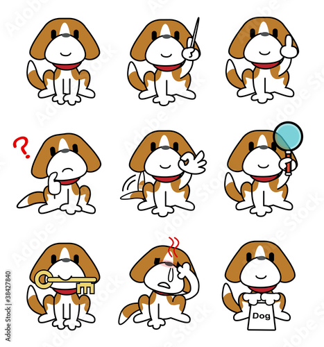 Illustration: Dog-set Dog-set