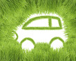 Concept of the eco-friendly car