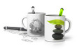 stressed and serene executive mugs