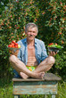 Gardener at apple-tree 8