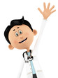 super doctor hello close up