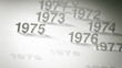 Simple Timeline Concept Animation: 1970s, 1980s and 1990s