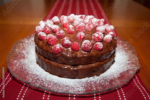 Photo: Chocolate Raspberry Cake Chocolate Raspberry Cake