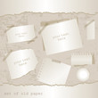 set of old paper
