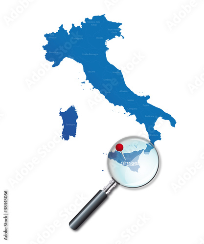 Illustration: Caltanisetta - Sicile - Italie - Italia Caltanisetta - Sicile - Italie - Italia
