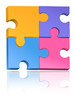 Multicolored Jigsaw Puzzle Multicolored Jigsaw Puzzle
