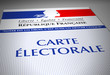 Carte électorale Française