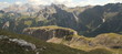 Fassa Valley, view from Eleven peak Fassa Valley, view from Eleven peak
