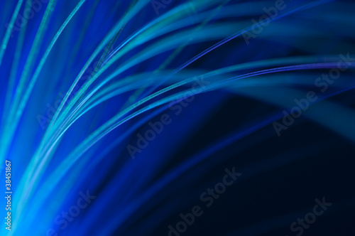 Photo: Optical fibers Optical fibers