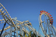 Roller coaster ride.