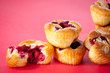 Photo: muffins à la framboise muffins à la framboise