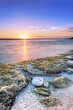 Crépuscule sur littoral réunionnais