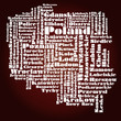 abstract map of Poland