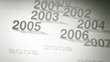 Simple Timeline Concept Animation: 2000s and 2010s