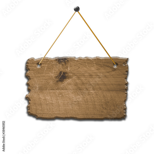 Illustration: altes Holz Schild altes Holz Schild