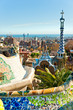 Park Guell in Barcelona, Spain. Park Guell in Barcelona, Spain.