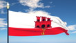 Flag Of Gibraltar