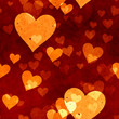 Seamless hearts background