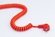 Rotes Strom Kabel