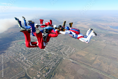 Photo: Skydiving photo Skydiving photo