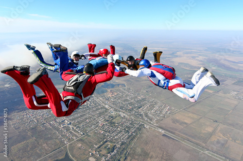 Photo: Skydiving photo Skydiving photo