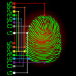scan - fingerabdruck